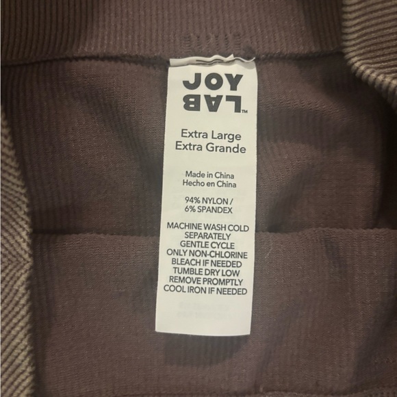 JoyLab Ribbed Seamless High-Waisted Leggings - Picture 3 of 5